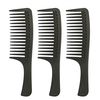 Wide Tooth Detangling Carbon Hair Comb