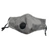 Grey Reusable Face Mask With Respirator